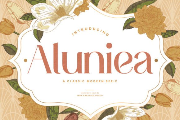 Aluniea: A Serif Font for Real-World Design