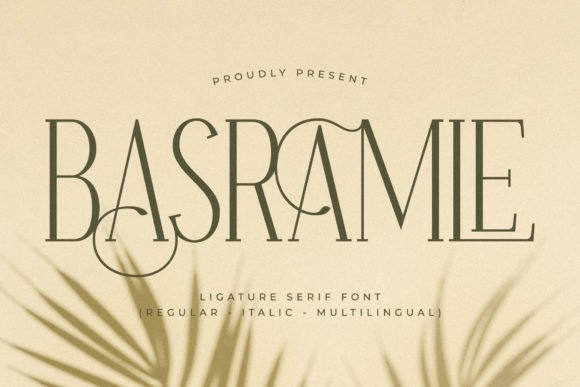 Basramle: A Stylish Serif for Campaigns