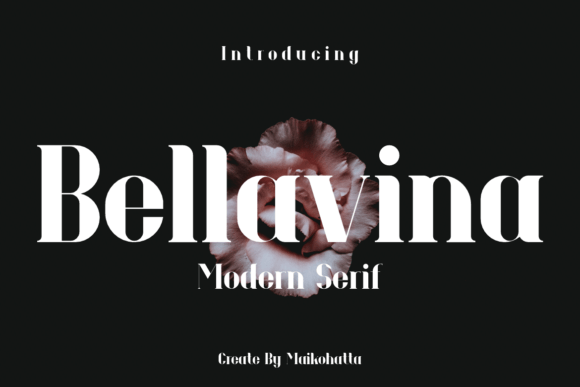 Bellavina: Modern Serif Font