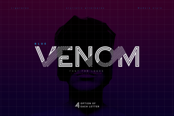 Blue Venom Font Review