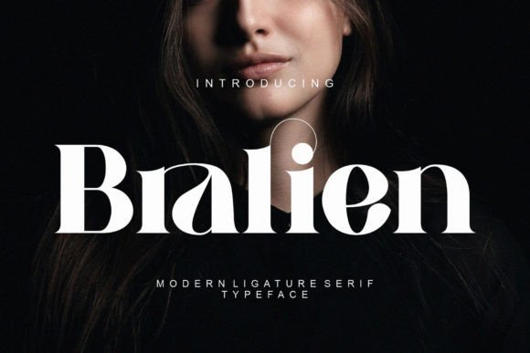 Bralien: A Stylish Serif Font for Digital Marketing