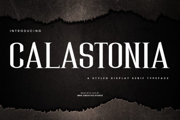 Calastonia: A Stylish Serif for Web Design