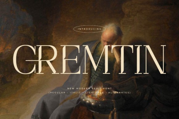 Cremtin: A Serif Font for Elegant Branding