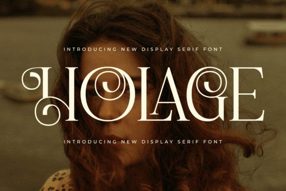 Discover Holage: A Serif Font for Creative Makers