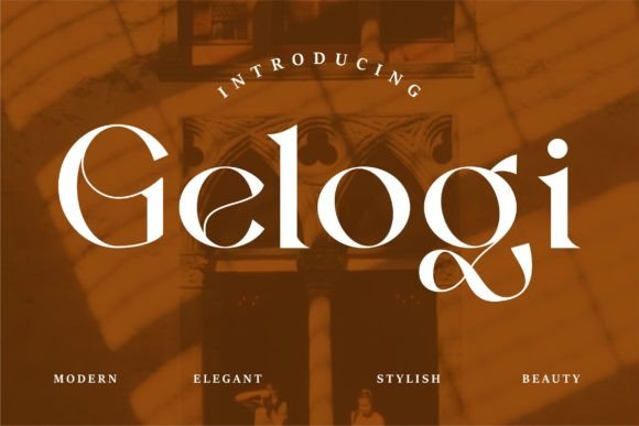 Gelogi: A Modern Slab Serif Font