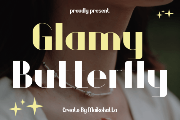 Glamy Butterfly Font: Modern Typography for Marketers