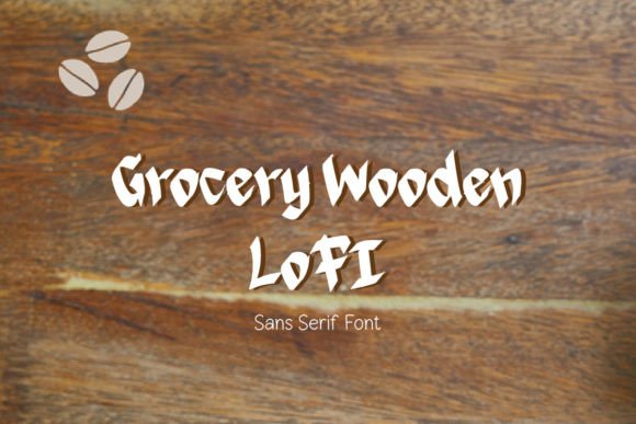 Grocery Wooden Lofi: A Bold Sans Serif for Creative Projects