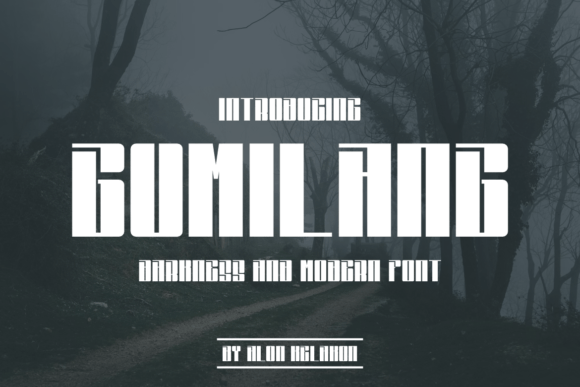 Gumilang: A Clean, Elegant Sans Serif Font for Makers