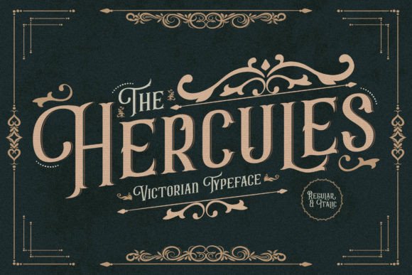 Hercules Font: A Stylish Serif for Branding