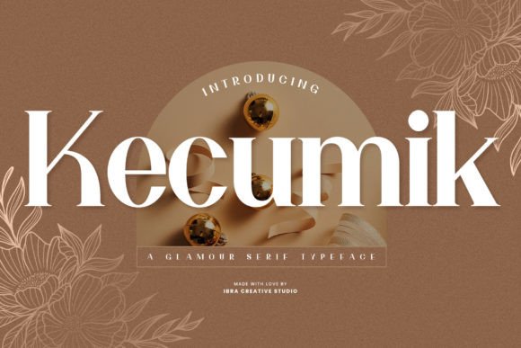 Kecumik: A Serif Font for Real-World Design