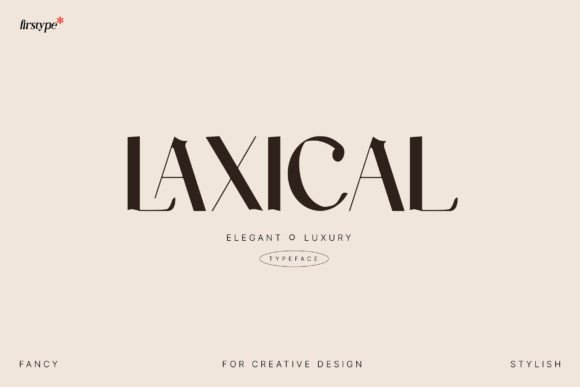 Laxical: A Serif Font for Timeless Design