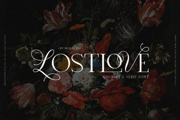 Lost Love: A Stylish Serif for Elegant Branding