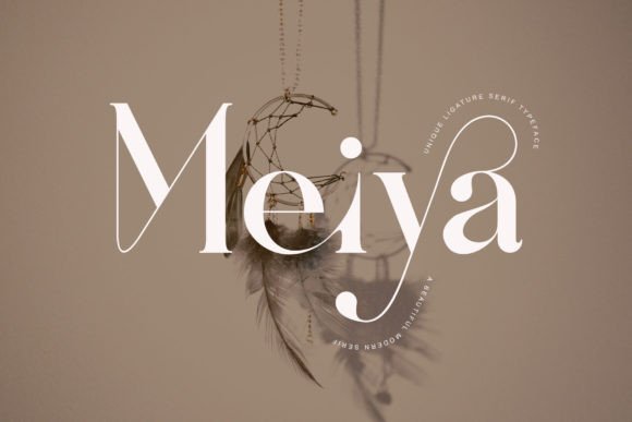 Meiya: A Serif Font for Creative Makers