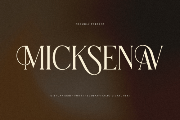 Micksenav: A Serif Font for Web Design