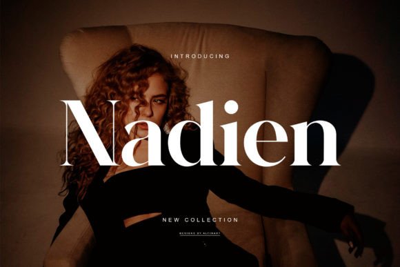 Nadien: A Modern Serif for Branding
