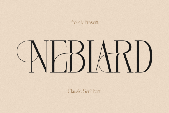 Nebiard: A Serif Font for Elegant Design