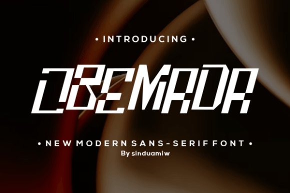 Obemada: A Modern Sans Serif for Campaigns