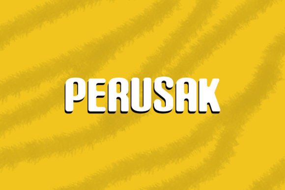 Perusak Font: Bold and Beautiful