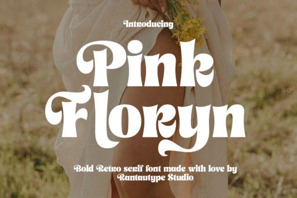Pink Floryn: A Stylish Serif Font