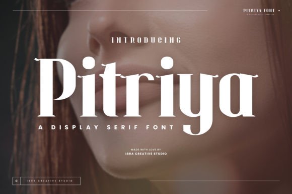Pitriya: A Font That Elevates Branding