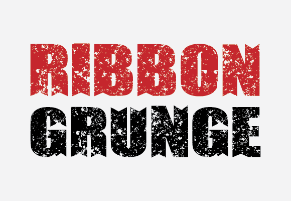Ribbon Grunge Font Review