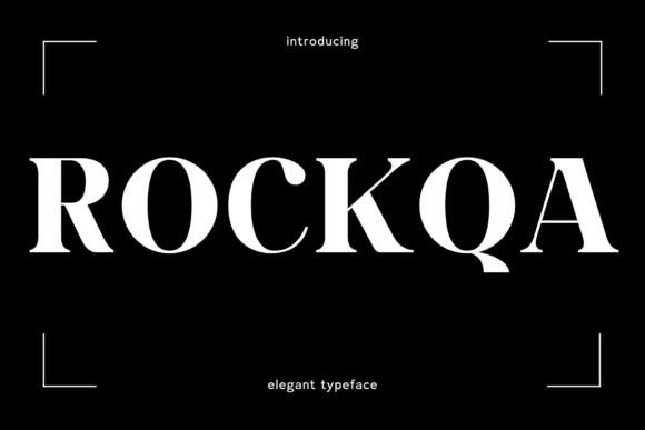 Rockqa: A Serif Font for Elegant Web Design