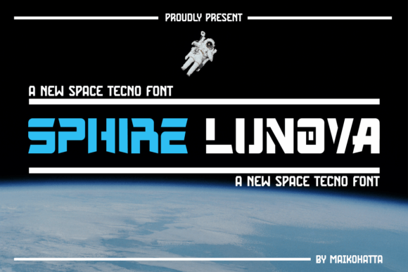 Sphire Lunova: Modern Font for Creative Projects
