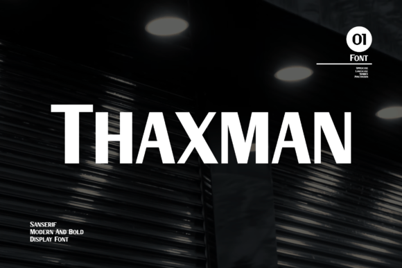 Thaxman: A Font That Elevates Your Brand