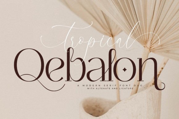 Tropical Qebalon Font