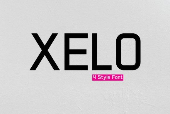 Xelo: A Modern Sans Serif Font for Web Design